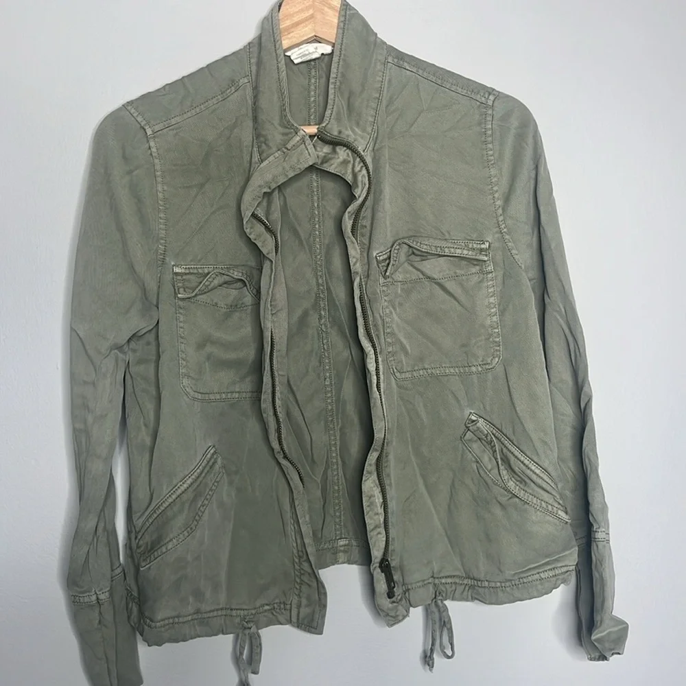 Women’s C&C California XS Green Jacket Bomber